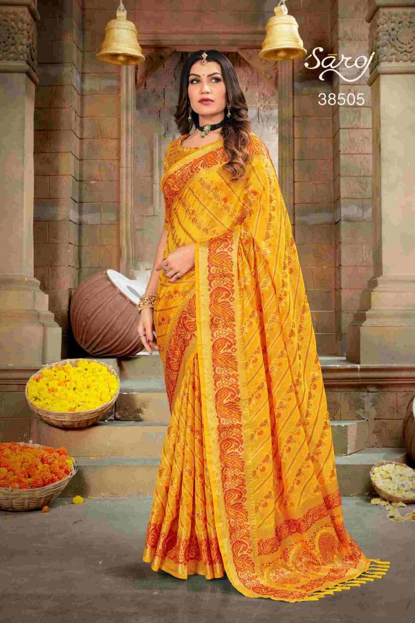 Saroj Maahi Festival Wear Organza Saree Collection